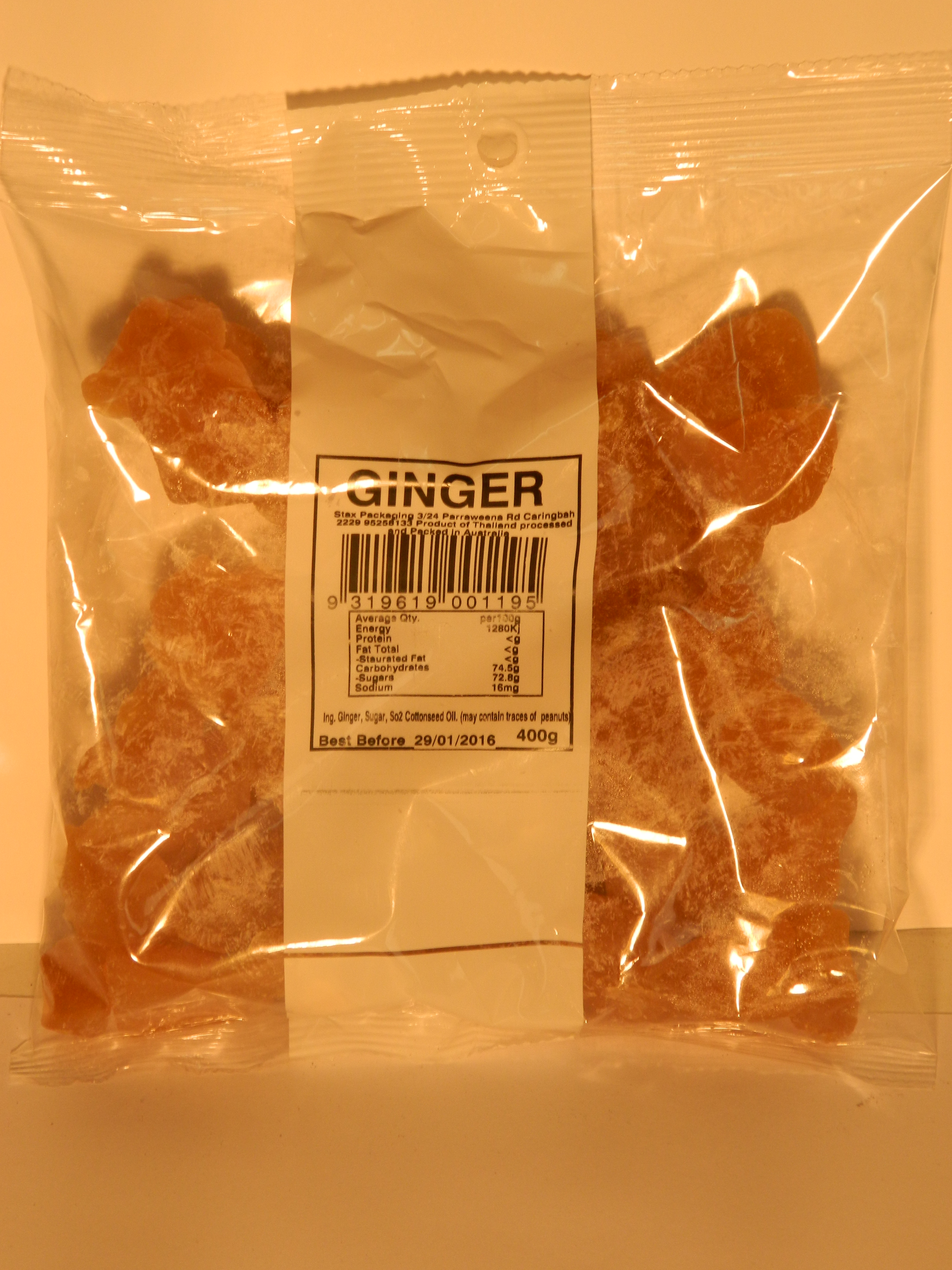 Ginger 400g